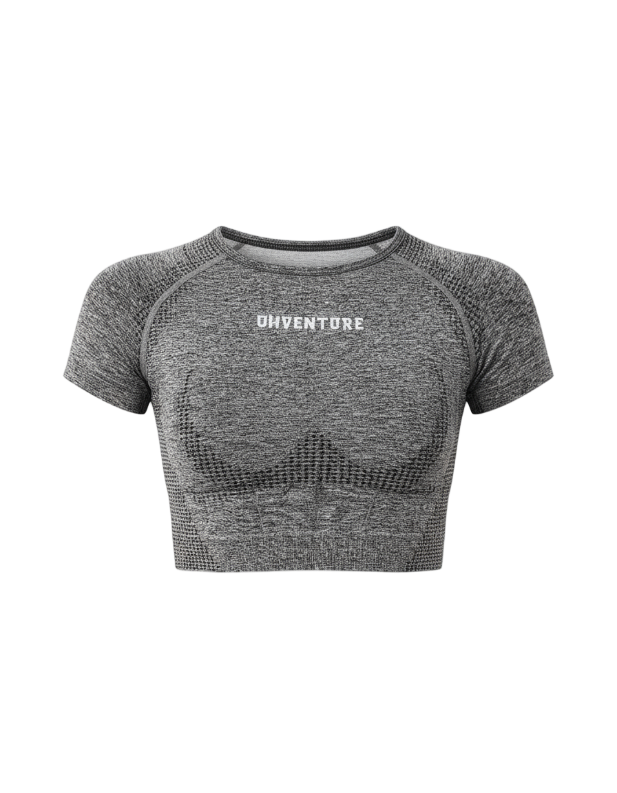 Arctic Seamless Crop Top - Uhventure