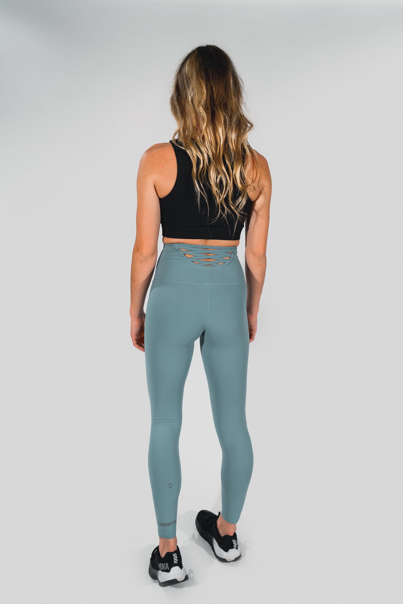 Teal Seamless Workout Outfit, Activewear Outfits