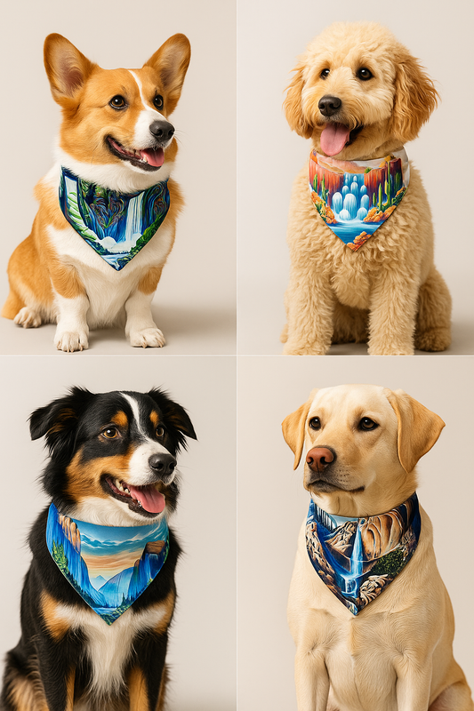 Only Falls Pet Bandanas