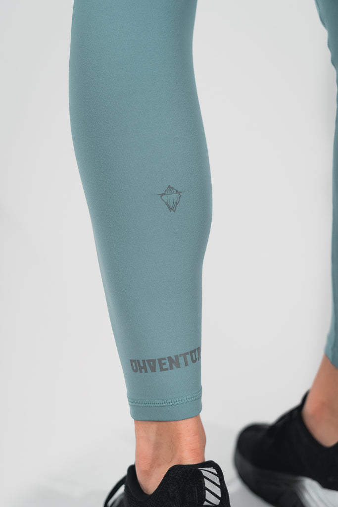 NVGTN Curve Seamless Leggings - Sky Blue |